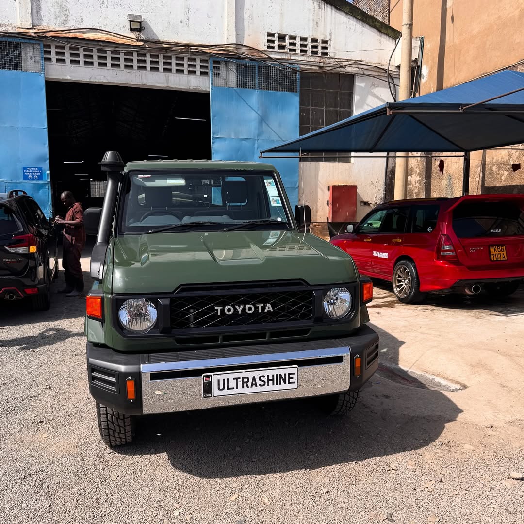 Paint Jobs and Color Change service in Nairobi